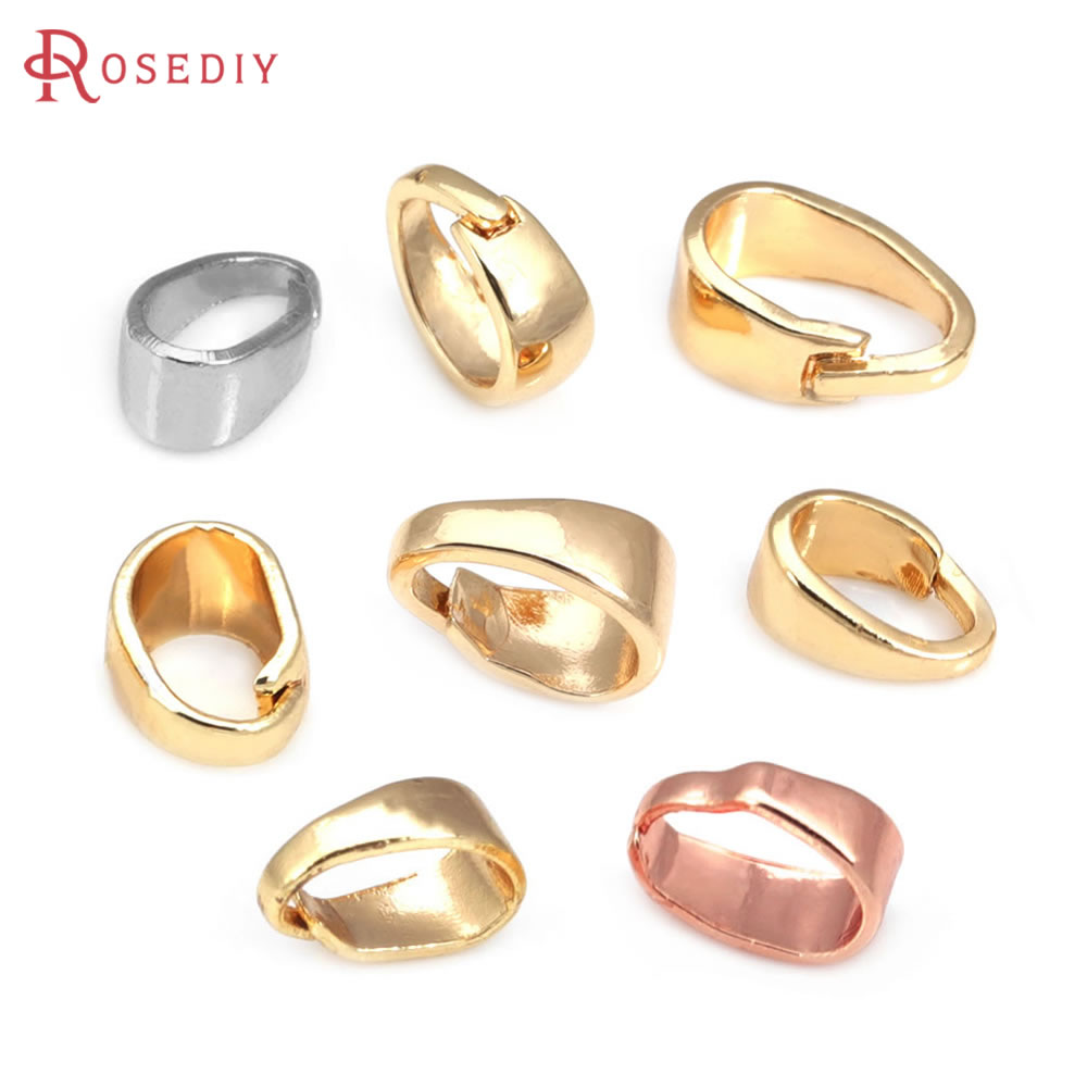 Jewelry Making Hardware - 7x3.5MM 6x4MM 7x5MM 9x4MM 18K Gold