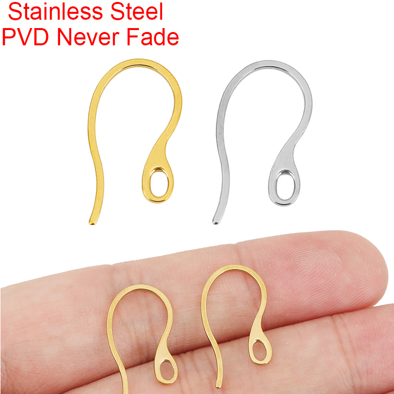 Jewelry Making Name - 20pcs Hypoallergenic Stainless Steel Earrings Hooks