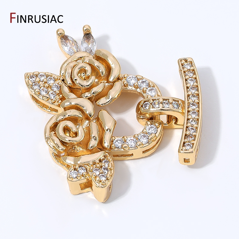 14K Gold Plated Brass Zircon F - Jewelry Making Items 评论和价格