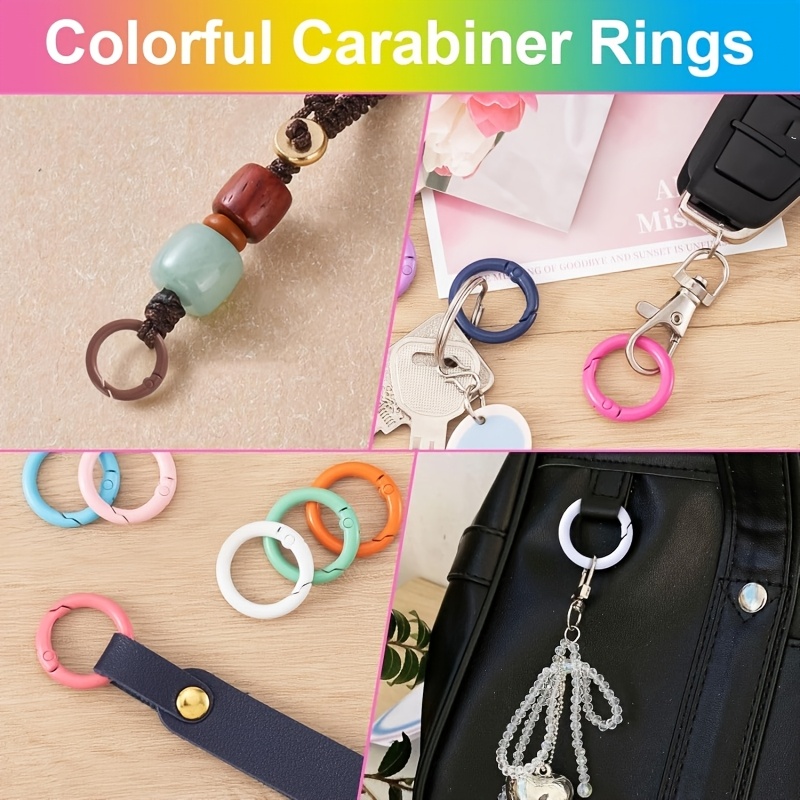 100pcs Colorful 25mm Round Spr - Jewelry Making Basics 评论和价格