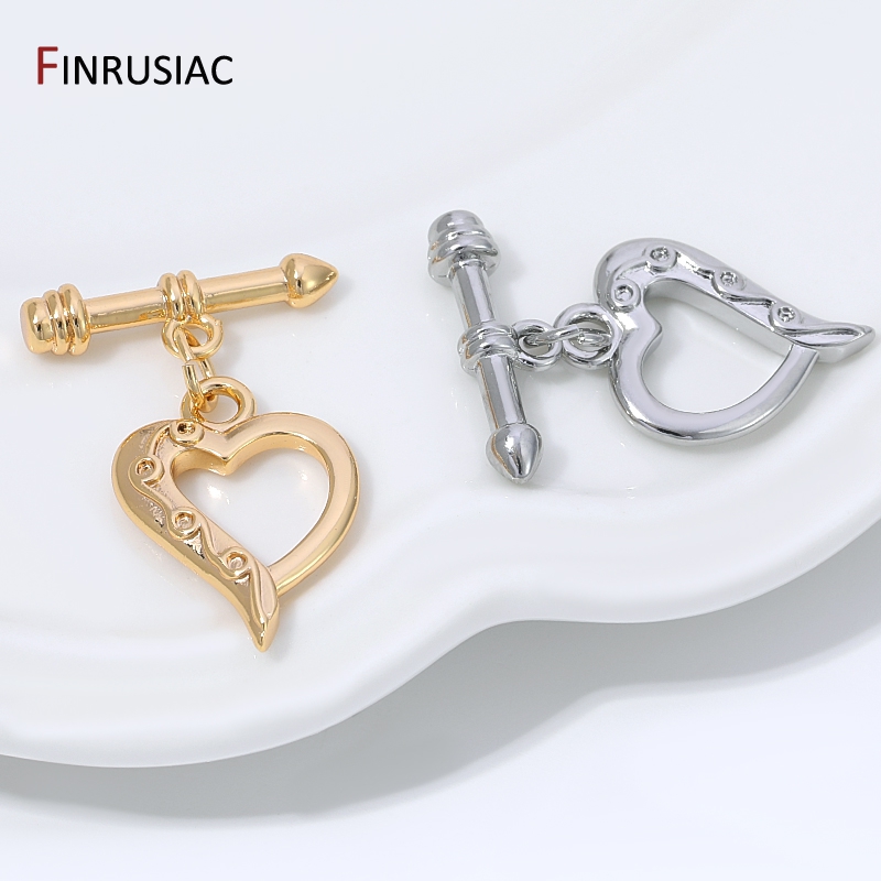 14K Gold Plated Brass Heart Sh - Jewelry Making Items 评论和价格