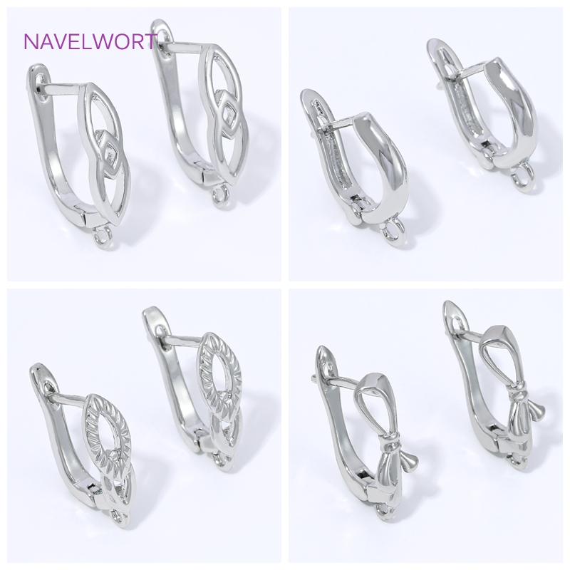 18K Gold Plated Brass Earring  - Jewelry Making Items 评论和价格