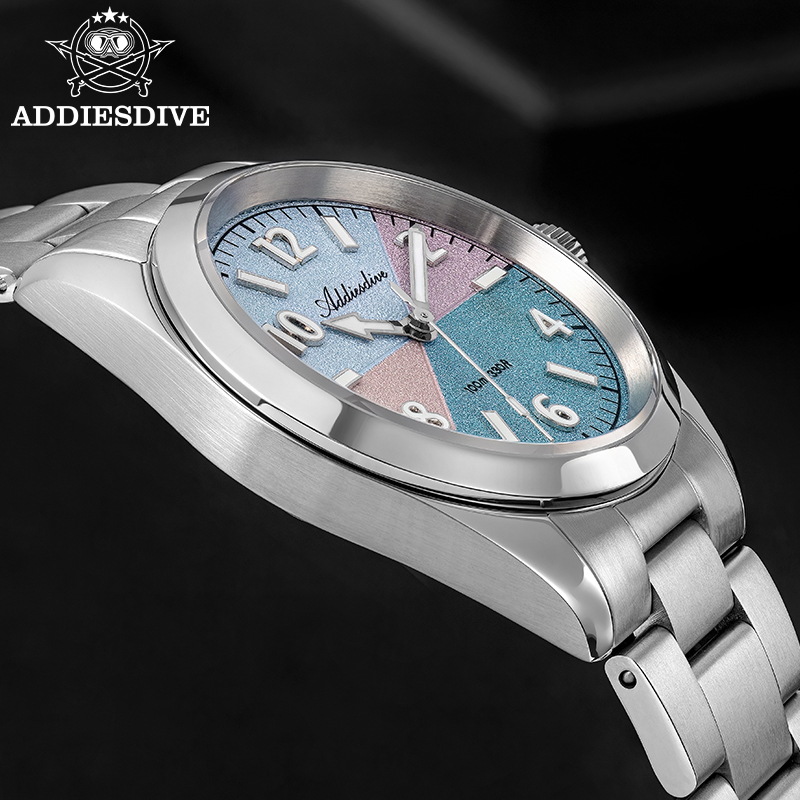 ADDIESDIVE Sapphire Glass Watc - Jewelry Making Hand Tools 评论和价格