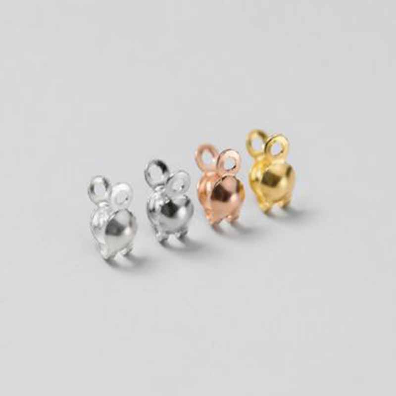 4pcs Genuine Real Pure Solid 9 - Jewelry Making Name 评论和价格