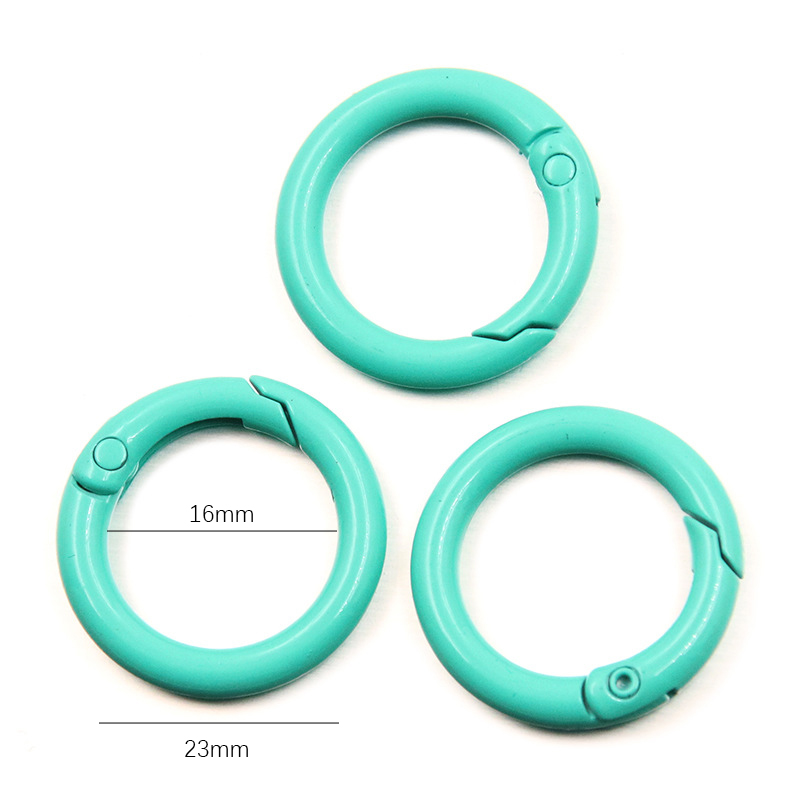 5-20pcs Colorful Spring O Ring - Jewelry Making Name 评论和价格