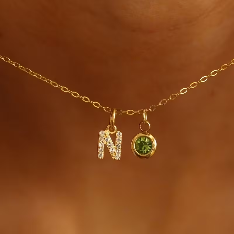 Custom A-Z Initial Letter Neck - Making Custom Jewelry 评论和价格