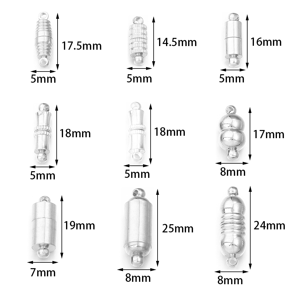 5pcs/lot Strong Magnetic Clasp - Jewelry Making Hardware 评论和价格