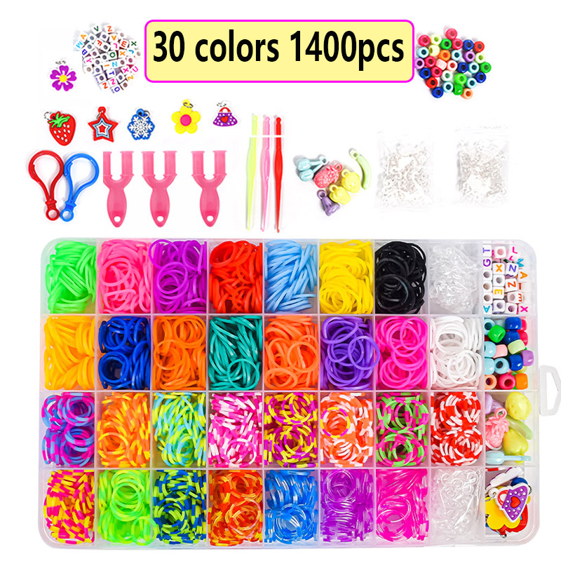 Rubber Bands Loom DIY Handmade - Jewelry Making Hand Tools 评论和价格