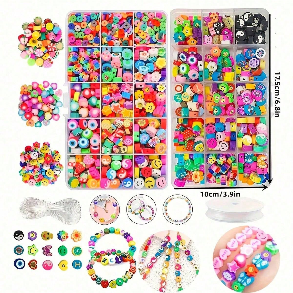 1450/1200/250pcs Polymer Clay  - Jewelry Making Soldering Kit 评论和价格