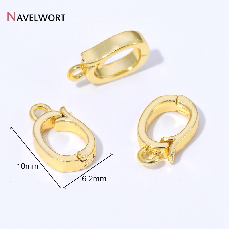 14K/18K Gold Plated Brass Meta - Jewelry Making Name 评论和价格