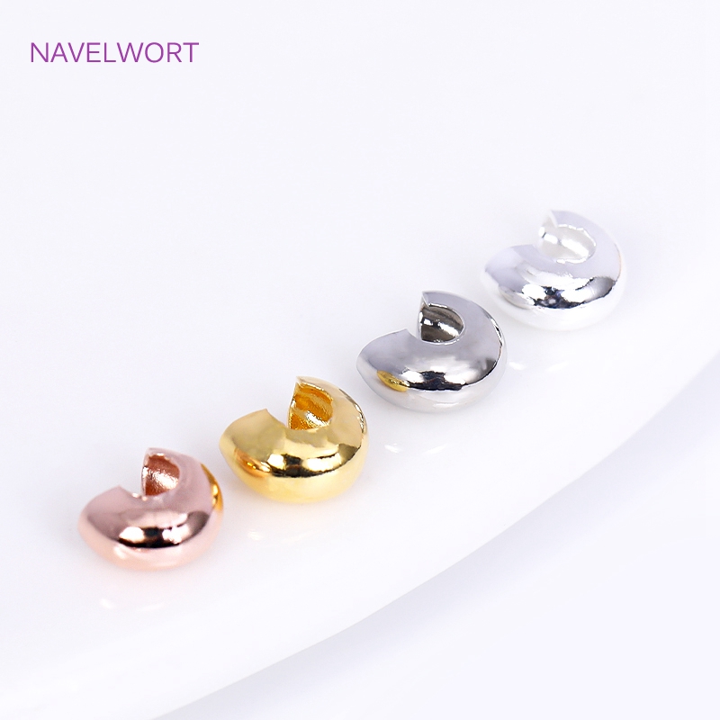 18K Gold Plated Brass Stripe C - Jewelry Making Items 评论和价格