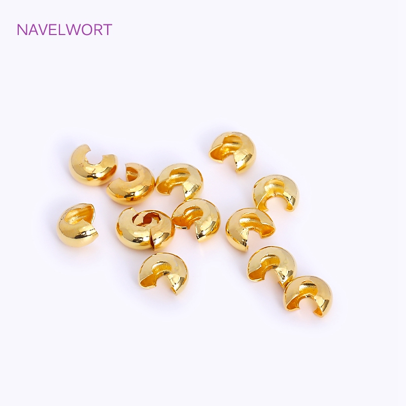 18K Gold Plated Brass Stripe C - Jewelry Making Items 评论和价格