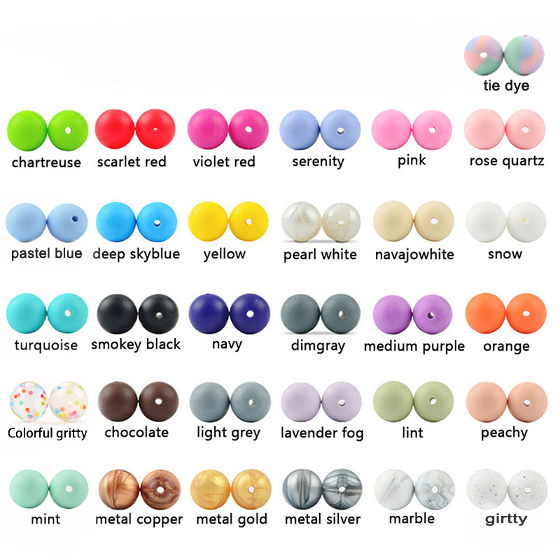 LOFCA 50pcs/lot  9mm Silicone  - Jewelry Making 3 Year Old 评论和价格