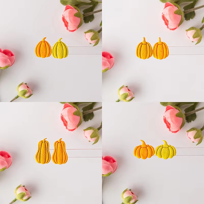Halloween Series Pumpkin Polym - Jewelry Making Hand Tools 评论和价格