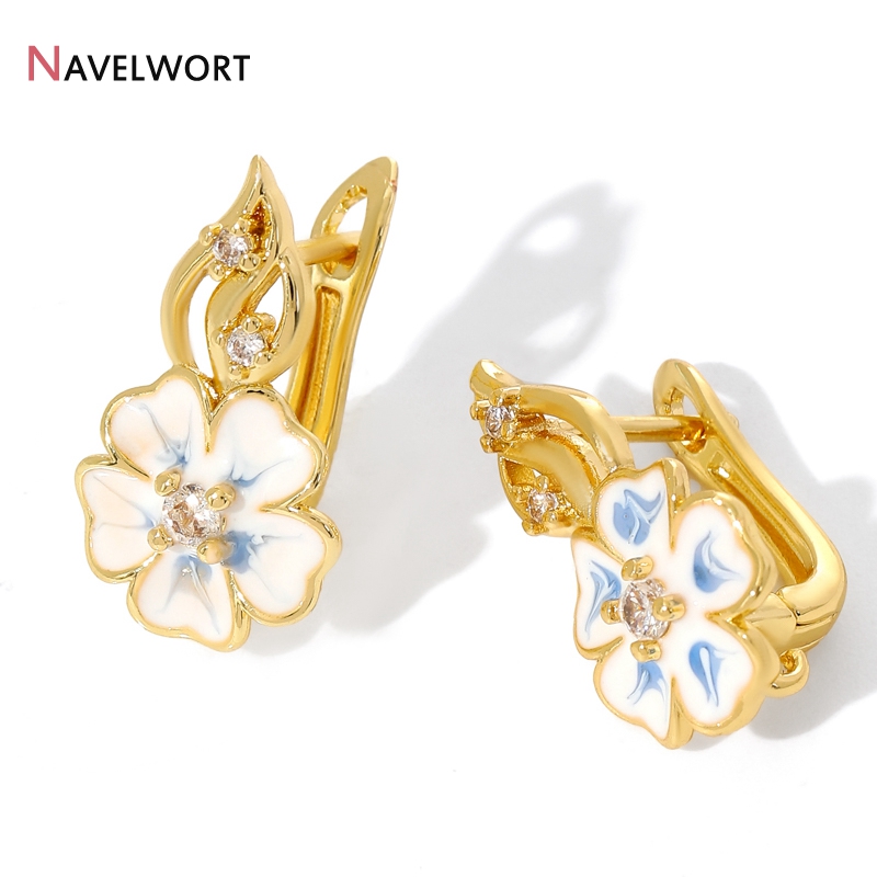 18K Gold Plated Brass With Zir - Jewelry Making Basics 评论和价格