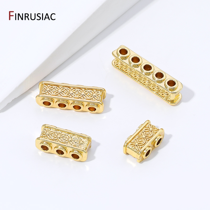 18K Gold Plated Brass Rectangl - Jewelry Making Items 评论和价格