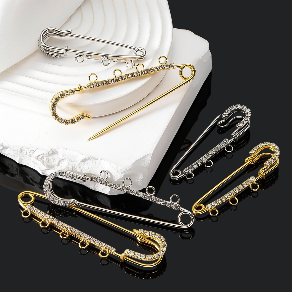 5pcs Rhinestone Large Safety P - Jewelry Making Soldering Kit 评论和价格