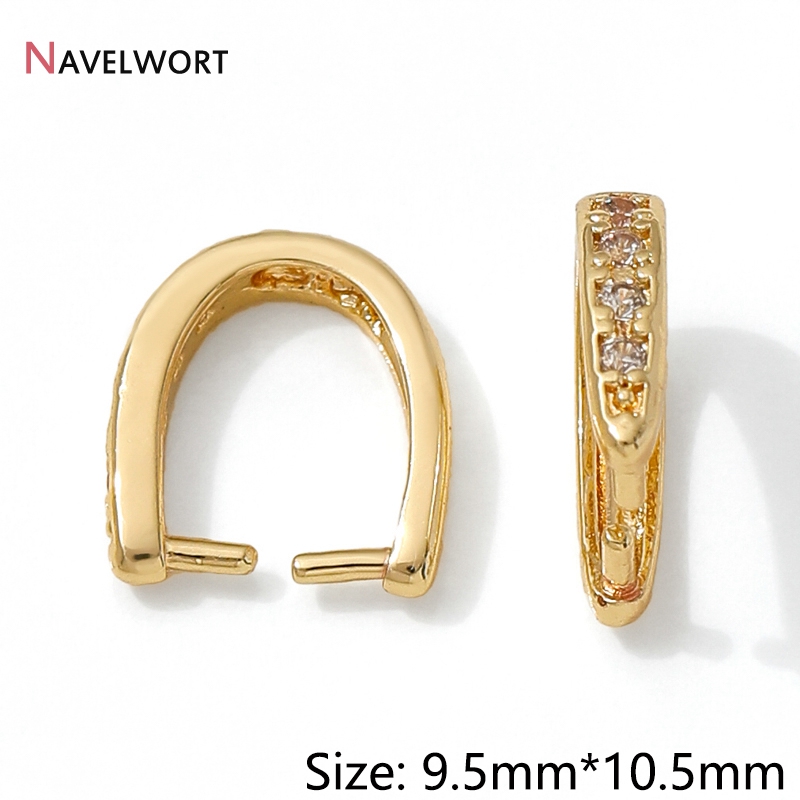 14K Gold Plated Brass Metal In - Jewelry Making Hardware 评论和价格