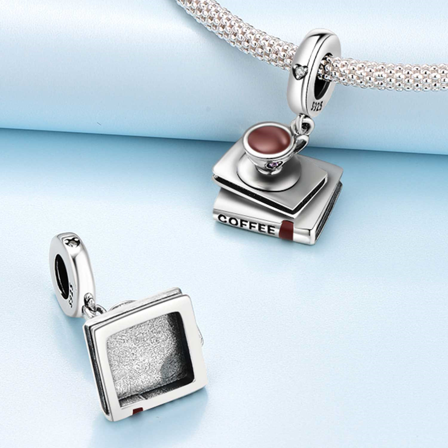 CYCUFF 925 Sterling Silver Cof - Jewelry Making Books 评论和价格