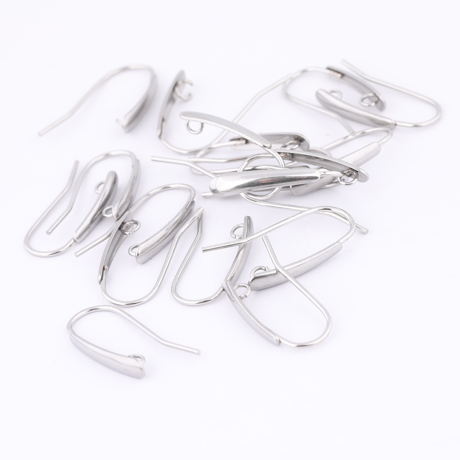 40pcs Stainless Steel Earring  - Jewelry Making Name 评论和价格
