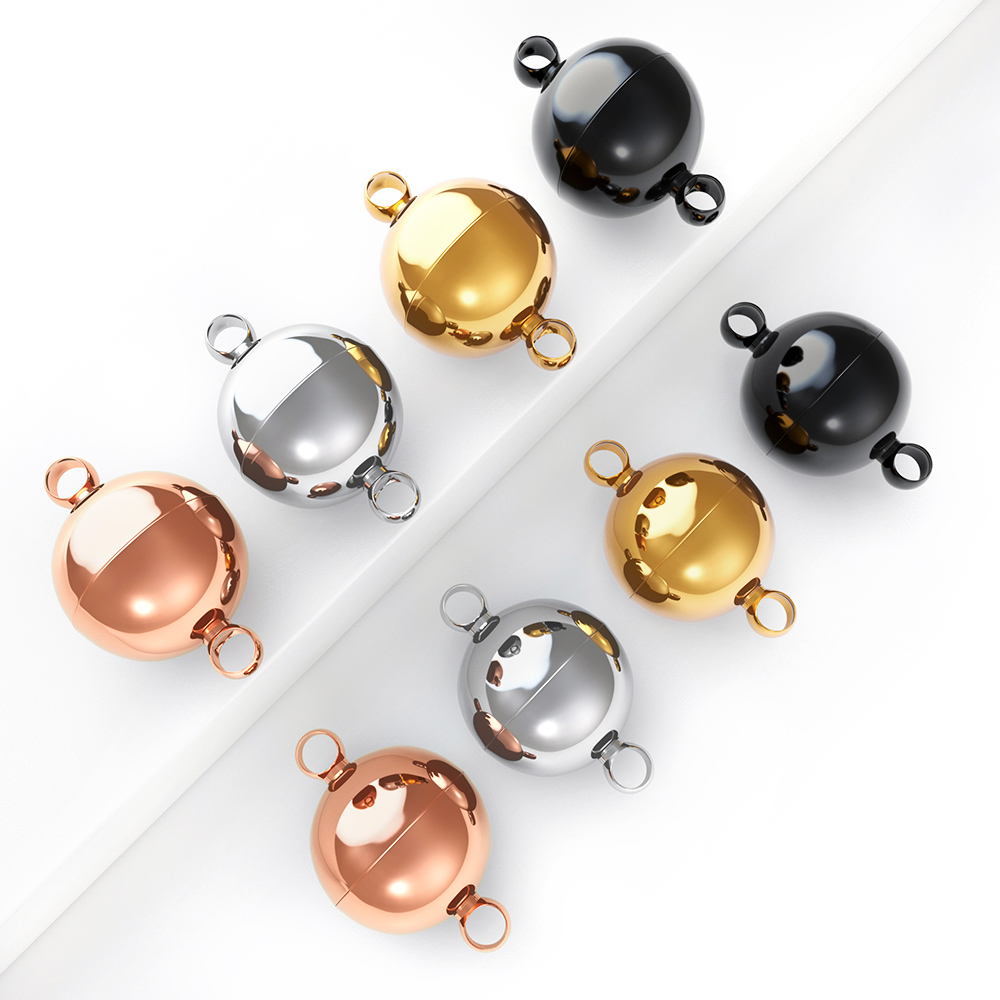 2pcs Stainless Steel Magnetic  - Jewelry Making Name 评论和价格