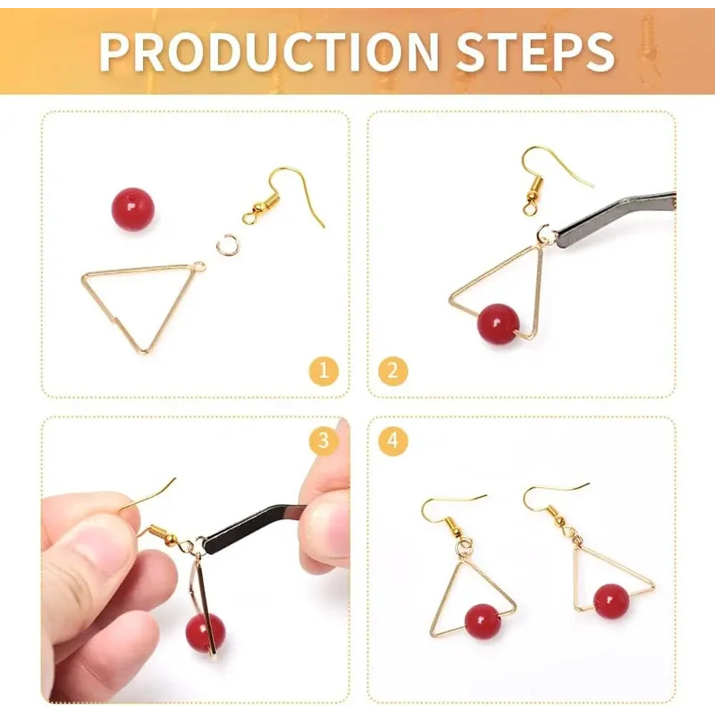 100/500pcs DIY Earring Finding - Jewelry Making Name 评论和价格