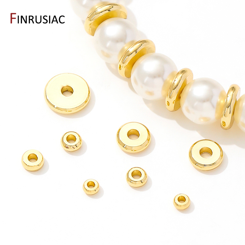 18K Gold Plated Brass Flat Spa - Jewelry Making Items 评论和价格