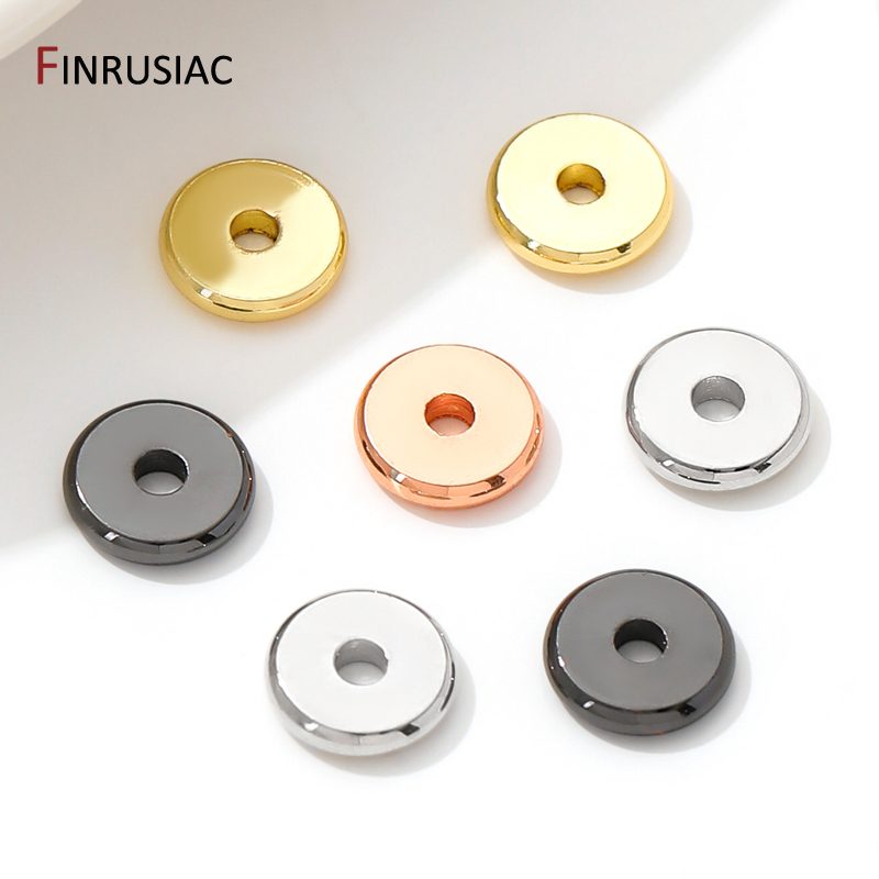 18K Gold Plated Brass Flat Spa - Jewelry Making Items 评论和价格