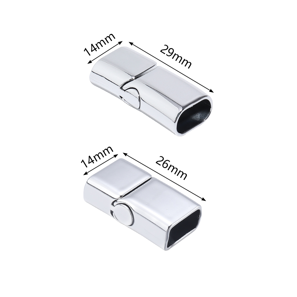 5Pcs Alloy Magnetic Clasps Rou - Jewelry Making Name 评论和价格