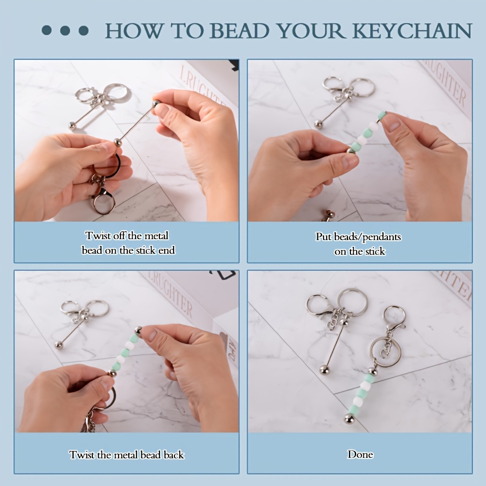 10pcs DIY Unique Blank Beaded  - Jewelry Making Soldering Kit 评论和价格