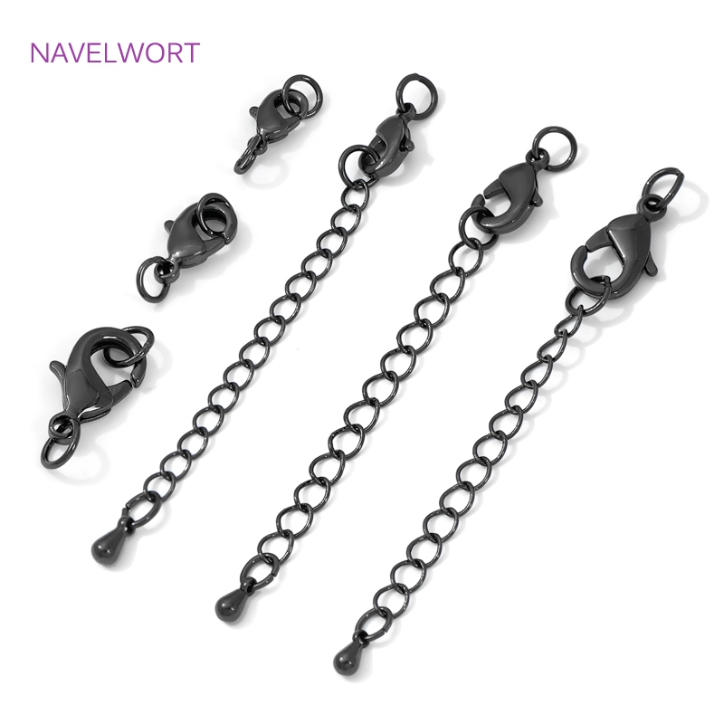 Black Color Brass Lobster Clas - Jewelry Making Items 评论和价格